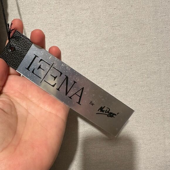 NWT Ieena for Mac Duggal Ruffle Sleeves Polka Dot Dress - size 6 - Picture 6 of 8